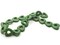 18 25mm Green Dyed Synthetic Turquoise Stone Puffed Love Heart Beads bF3
